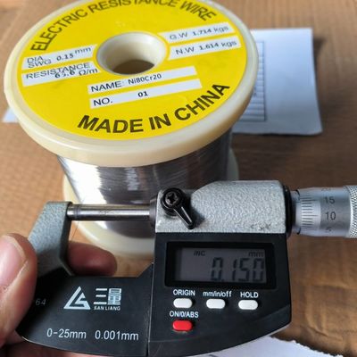 İyi fiyat Korozyona Direnci Saf Nikel Metal Tel Yüksek 99.9% Saflık 0,025 mm Kalınlık çevrimiçi
