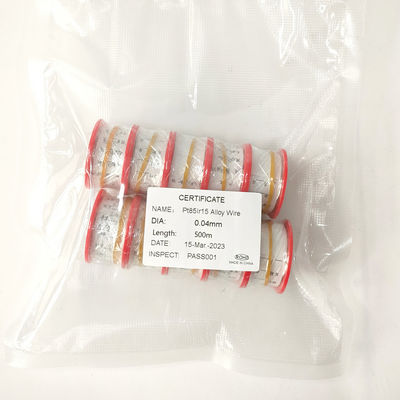 İyi fiyat 0.05mm-3mm Platin-Rodyum Termokupl Çıplak Tel, Yüksek Sıcaklık Uygulamaları İçin IEC 60584 ve ISO9001 Sertifikalı çevrimiçi