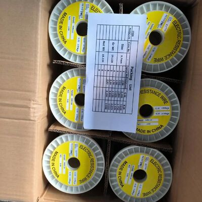 İyi fiyat Su Bölmeli Hidrojen Üretimi İçin Yüksek Performanslı Cr20Ni80 Direnç Teli çevrimiçi