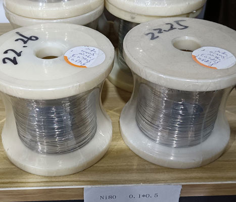 İyi fiyat Direnç Düz Kablo Ni70Cr30 NIKROTHAL 70 Fabrikası çevrimiçi